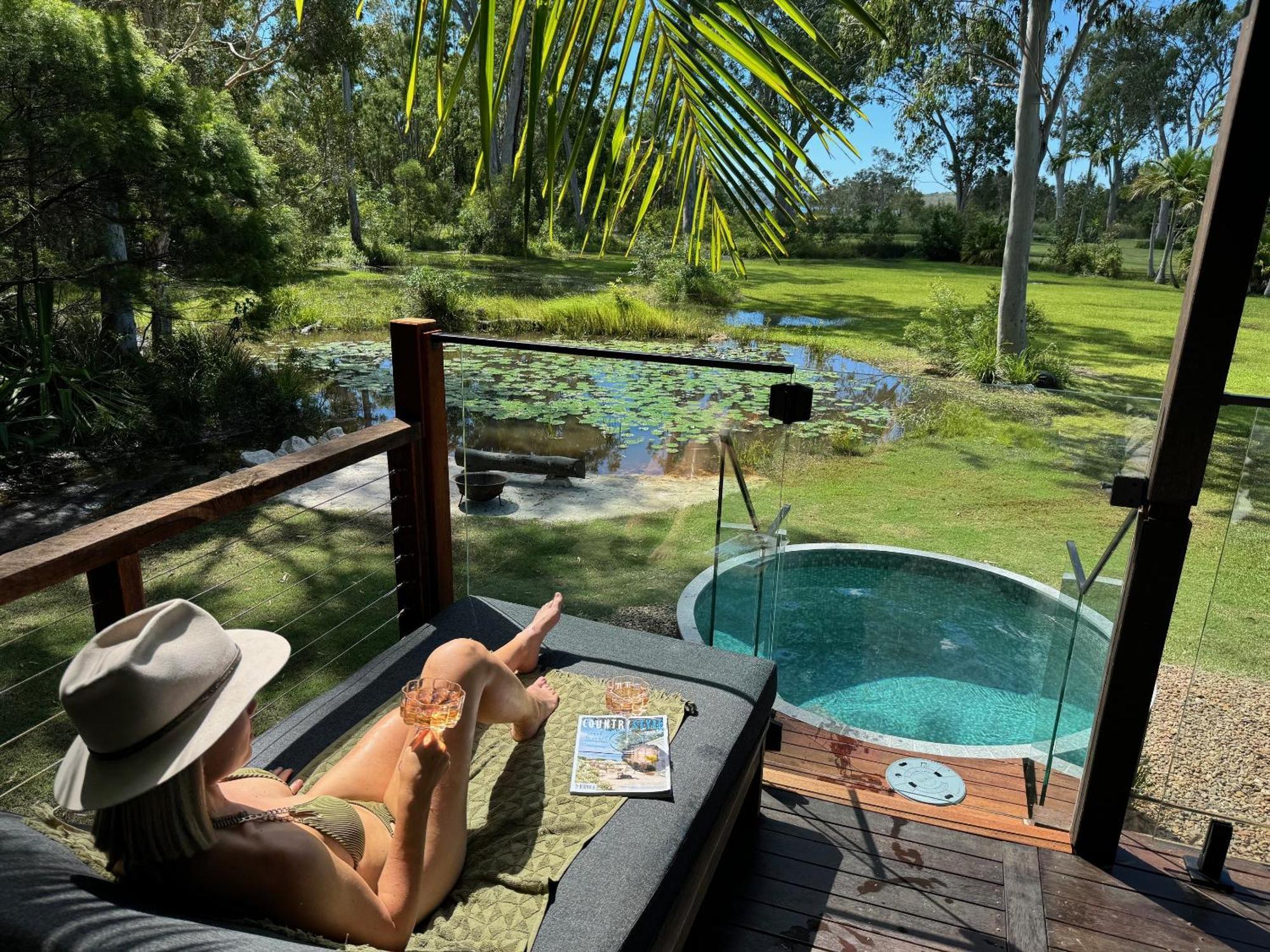 Lake Weyba Cottages Noosa เพเรเจียนบีช ภายนอก รูปภาพ